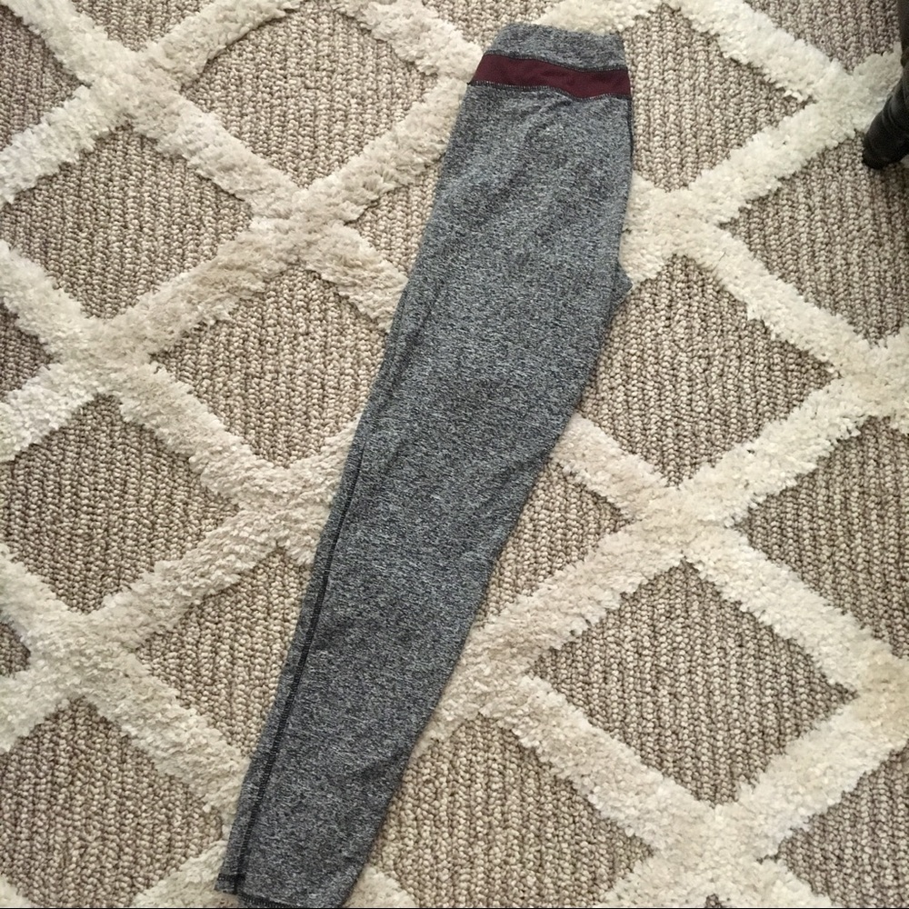Grey Heathered Leggings